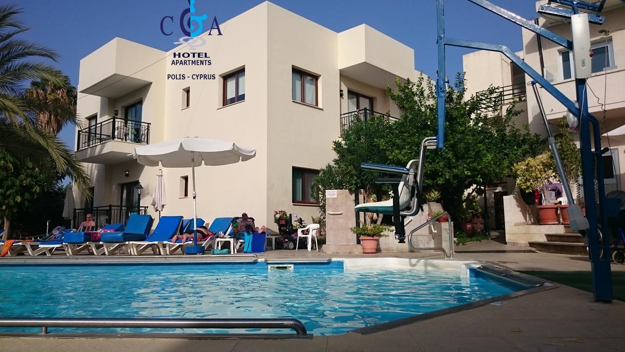 C & A Hotel Apartments Полис Екстериор снимка